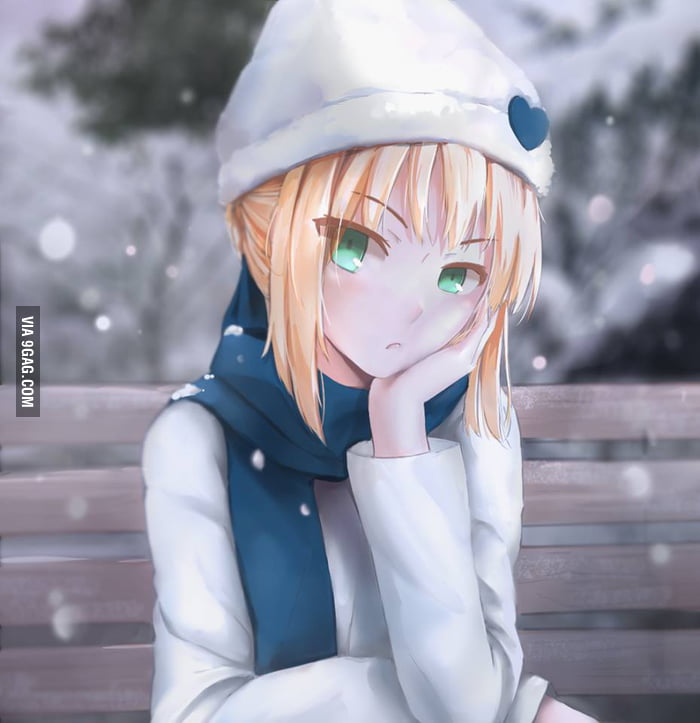 Fate stay night unlimited cute works-Saber - 9GAG