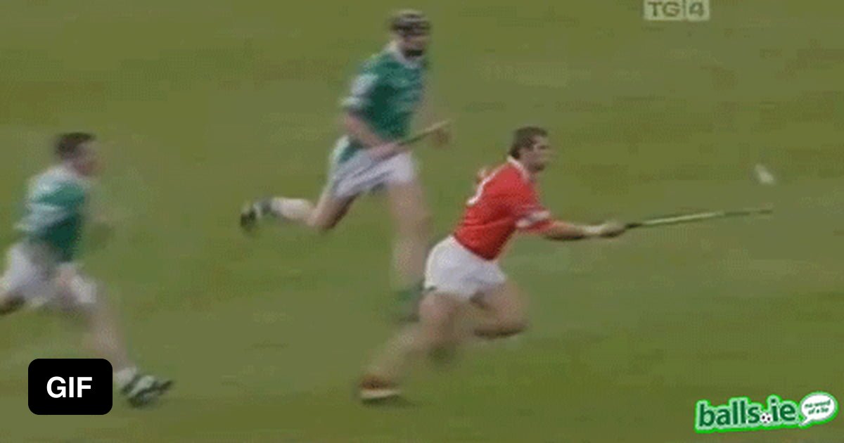 This is the Irish sport called Hurling, a cross between field hockey