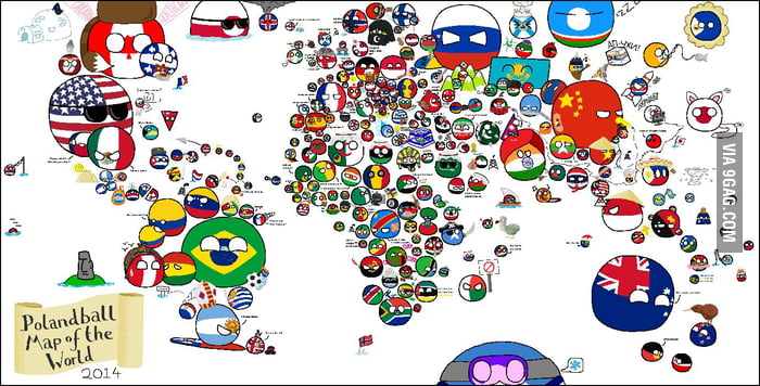 Coment if u see your countryball I see maldives ball sailing - 9GAG