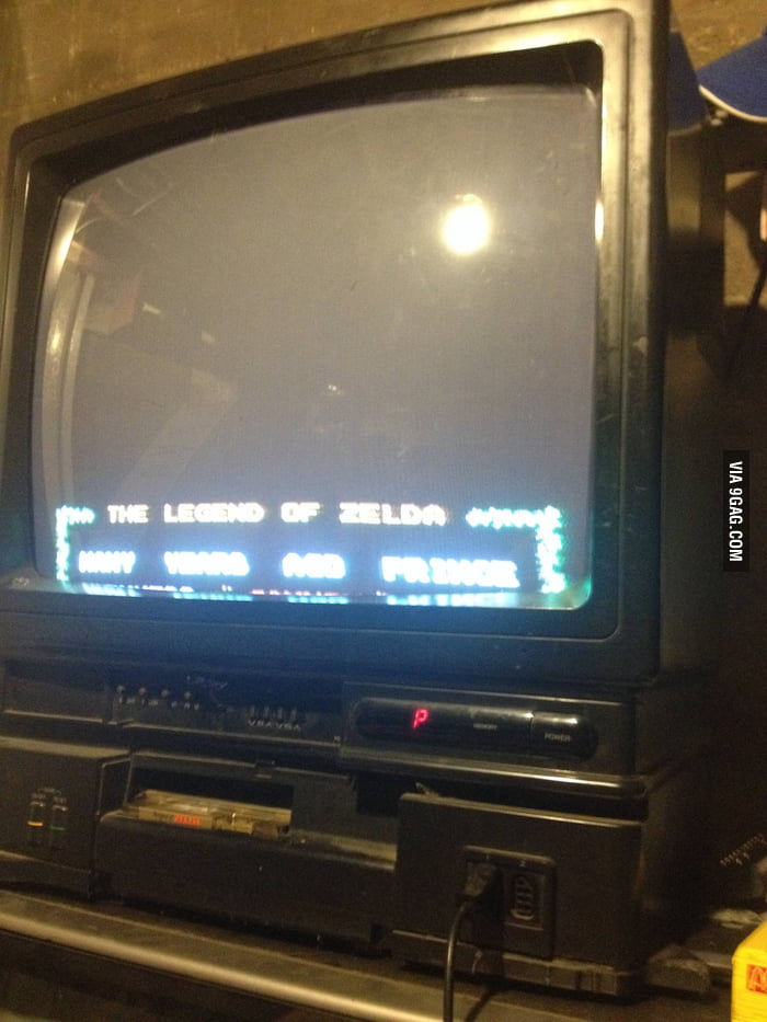 Sharp NES Tv. Picked up for 30 9GAG
