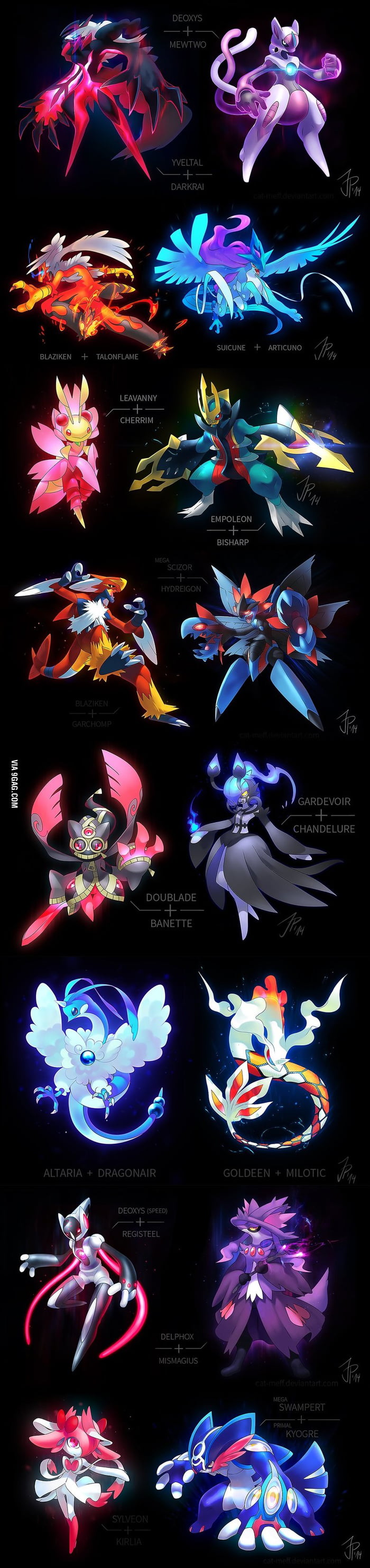 New Pokemon Fusions - 9GAG