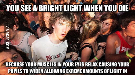 The light at the end of the tunnel - 9GAG