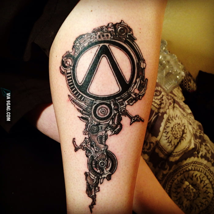 Tattoo uploaded by Maya L  Vaulttec symbol done by Custom Ink in  Belflower CA fallout Fallout4  Tattoodo