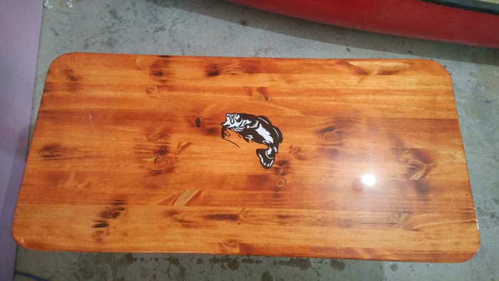 Needed A Coffee Table Cuz My Wife Left Me And Took Mine So I Made One 9gag