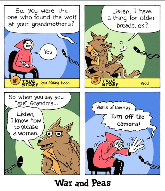 The Wolf isn't always the bad one. - 9GAG