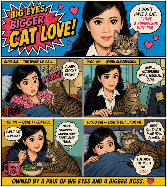A happy life with cat - 9GAG