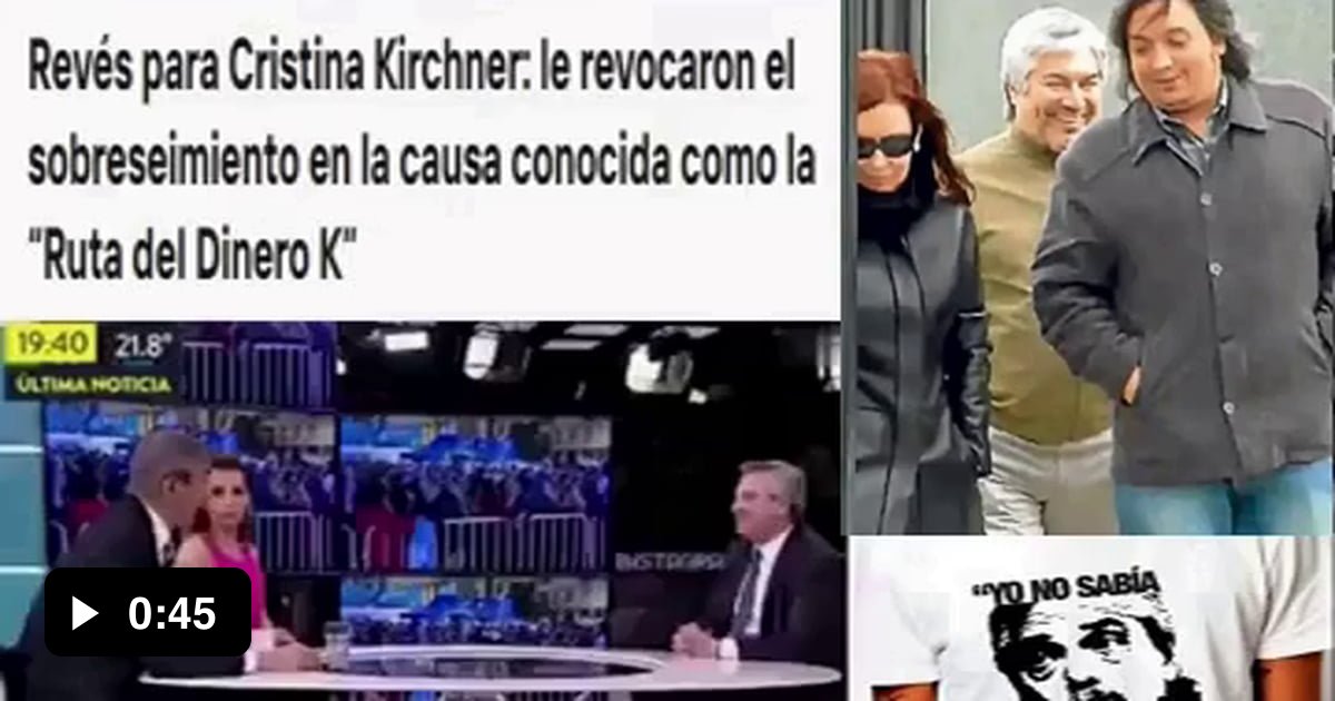 Cristina Kirchner: le revocaron el sobreseimiento en la causa conocida ...