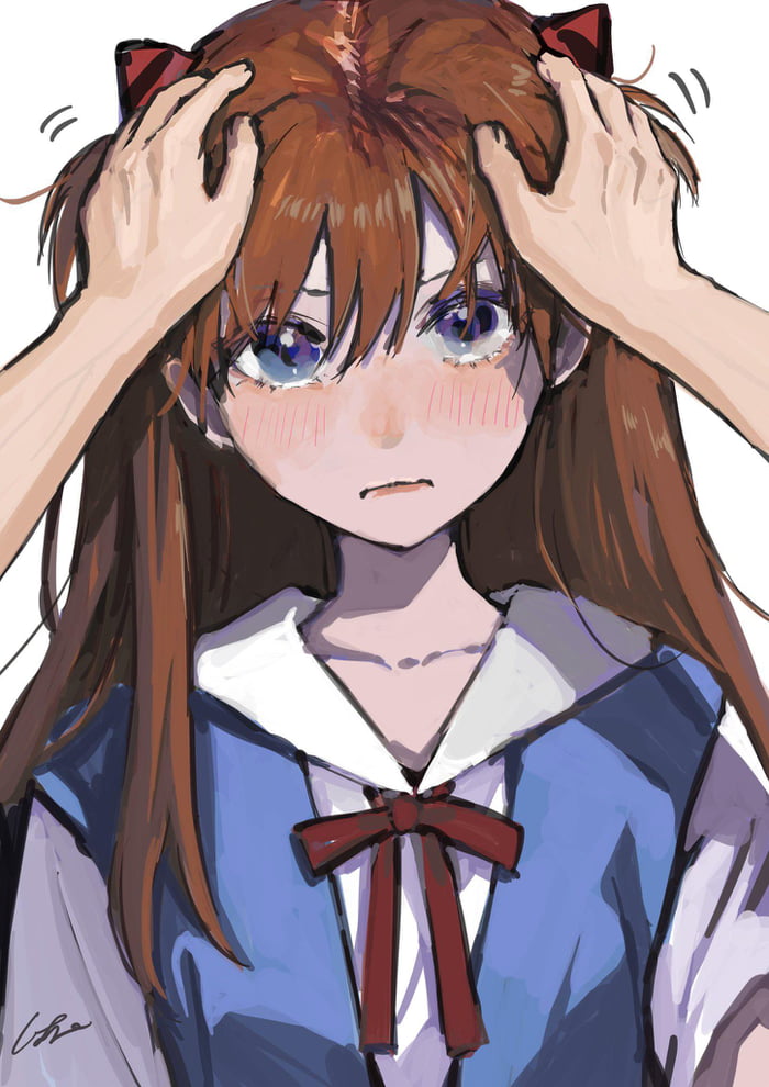 Asuka Headpats by pomujoynet1 - 9GAG