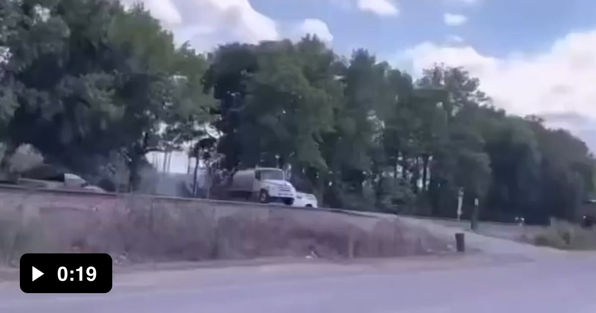 Freight train hit a sewage truck in Virginia, US. The driver survived ...