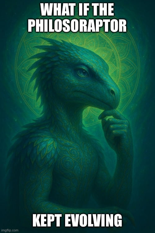 Day 4 of Evolving the Philosoraptor until I get bored. This might be my ...