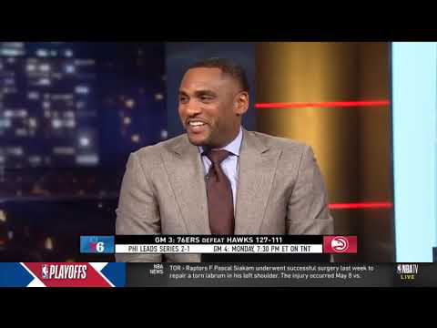 NBA Gametime Isiah Thomas ANGRY Trae Youngs 28 Pts not enough 76ers ...