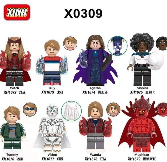 wanda vision lego set