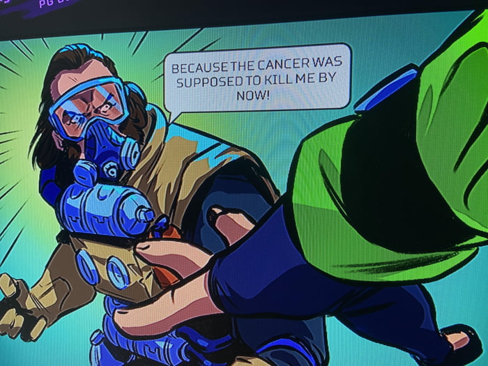 Caustic has cancer 9GAG