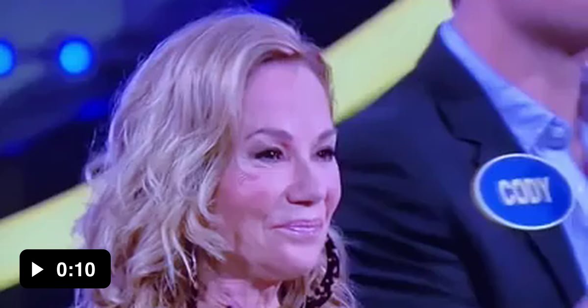 Ben notices how tight his pants are tonight on Family Feud 9GAG