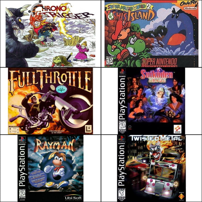 Some 1995 games: what's your favorite from these six? - 9GAG