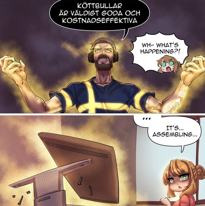 How to assemble your IKEA furnitures 9GAG