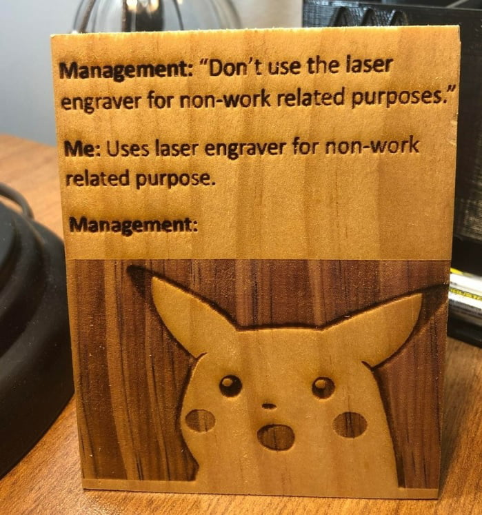 Gonna lose my job for sure pika pika 9gag