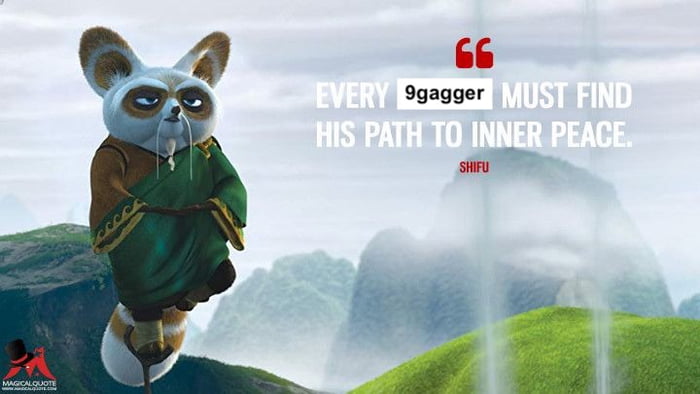 You Have Scrolled Too Much Now A Gentle Reminder From Master Shifu Gag