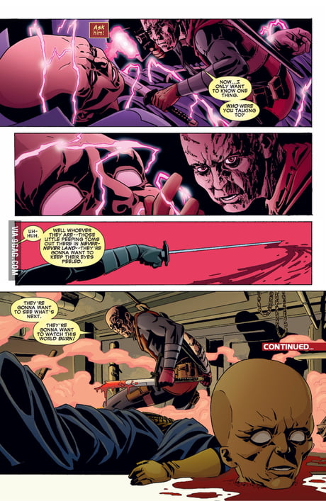 Deadpool Kills The Marvel Universe Issue 1 Part 20 End 9gag