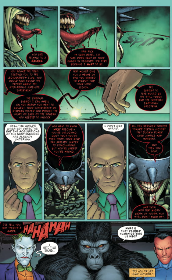 The Batman Who Laughs creeps out the Joker 9GAG