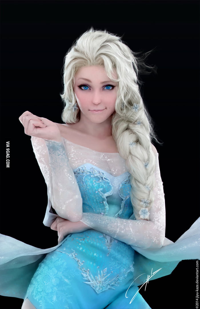 Best Frozen Cosplay Ever Elsa By Jiyu Kaze 9gag 5917