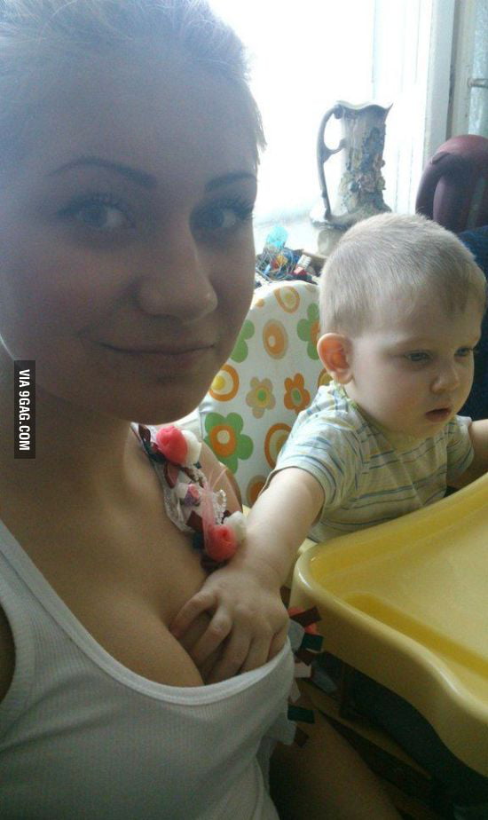 Just Some Kid Grabbing a Boob - 9GAG