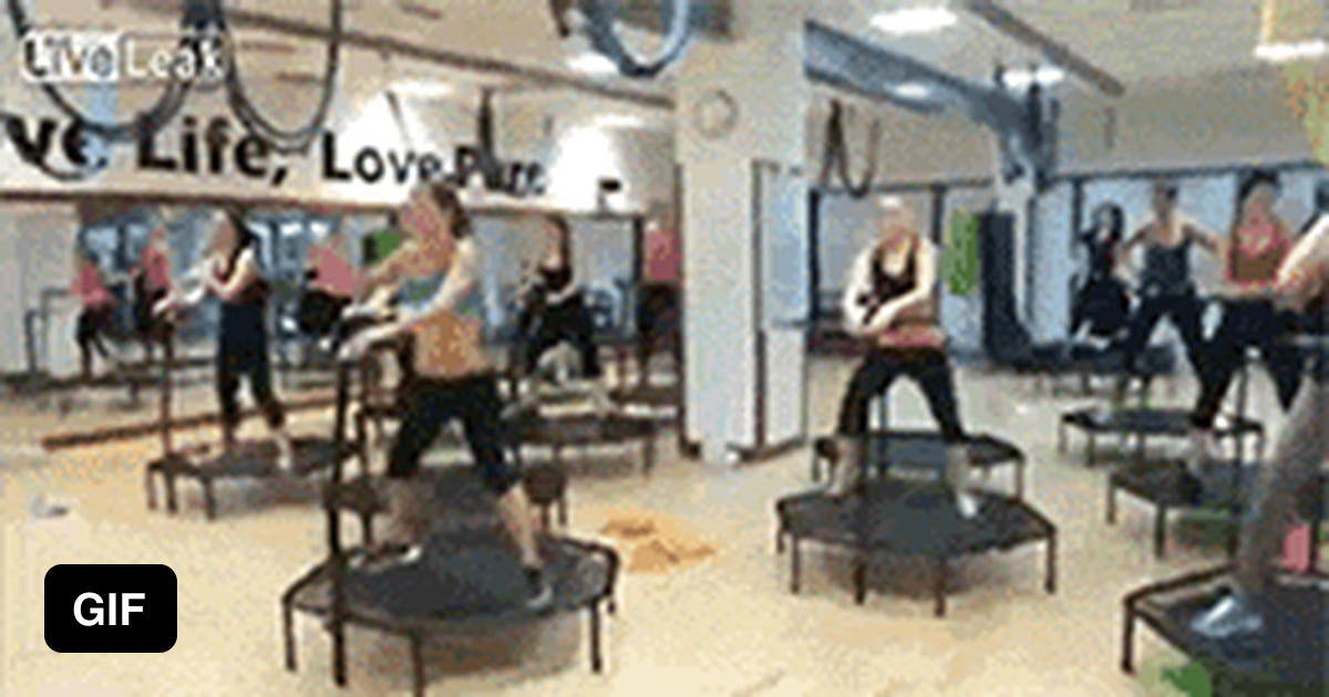 Trampoline Exercise Class 9GAG