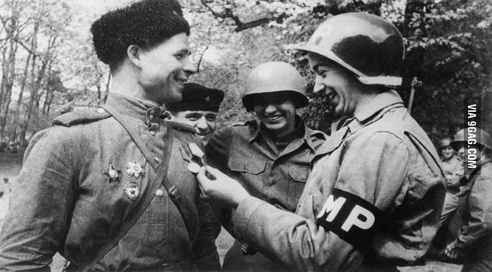 Elbe Day, April 25, 1945, Is The Day Soviet And American Troops Met At ...