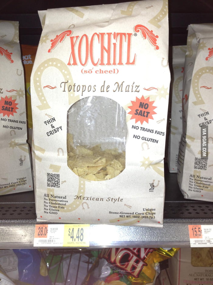 It seems like the amount of chips gets smaller by the day... - 9GAG