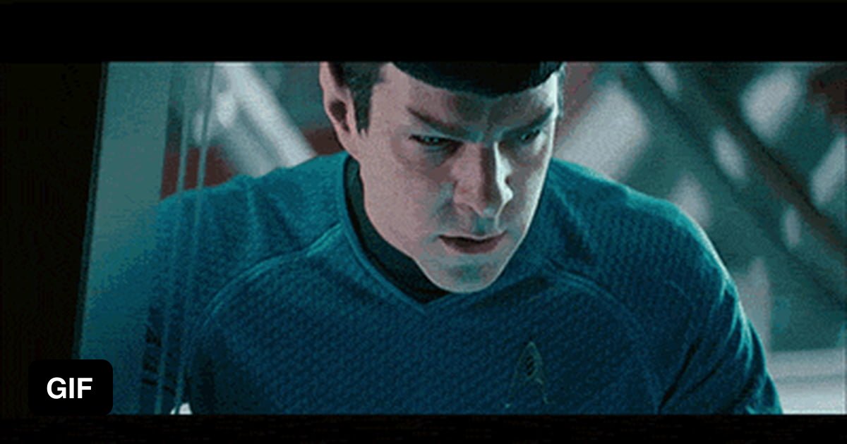 Mad after dark. Star Trek Spock Zachary Quinto.