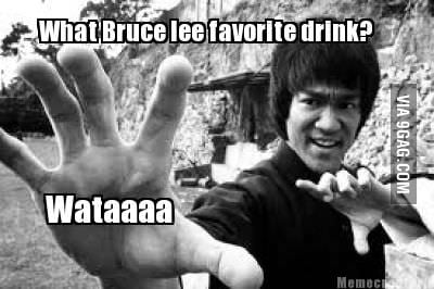 Image result for What's bruce lee's favorite drink?