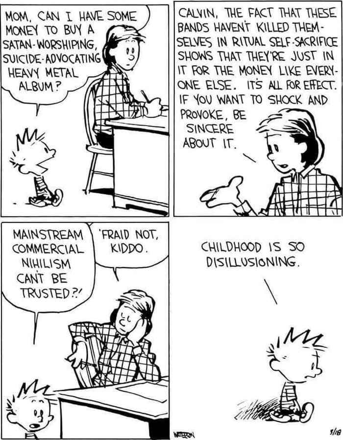 In today's episode: Calvin tries to join the Emperor's Children - 9GAG