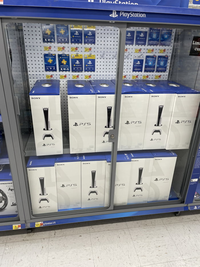Probably the first time PS5s have been in stock for a solid day without being sold out 9GAG