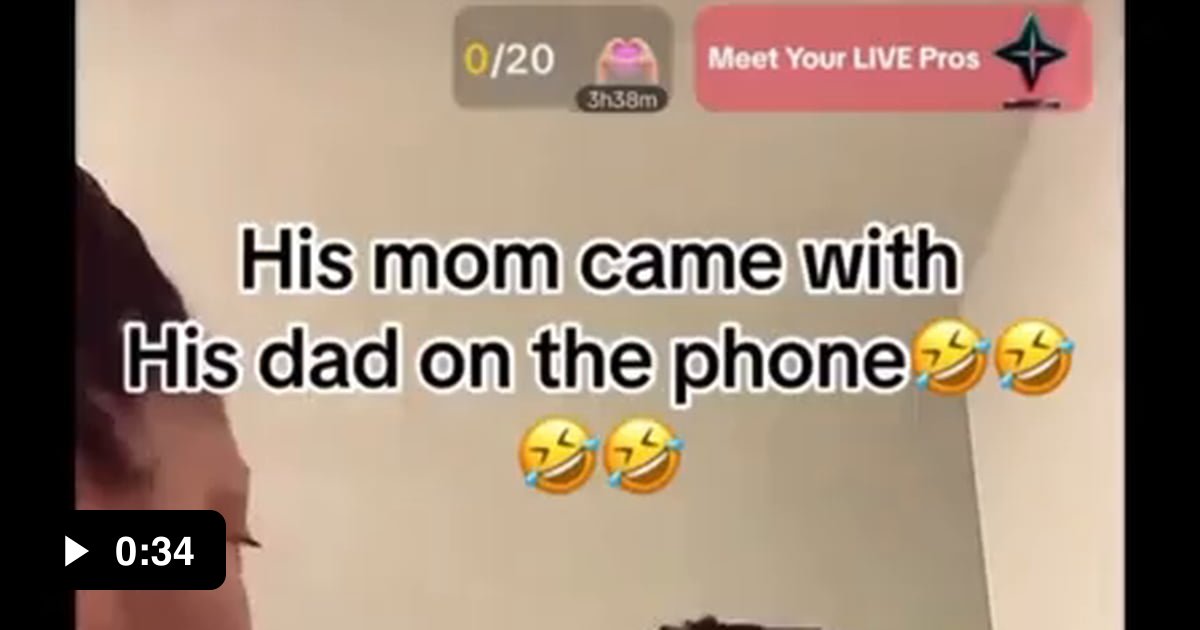 Embarrassed mom tries to stop live streamer 9GAG