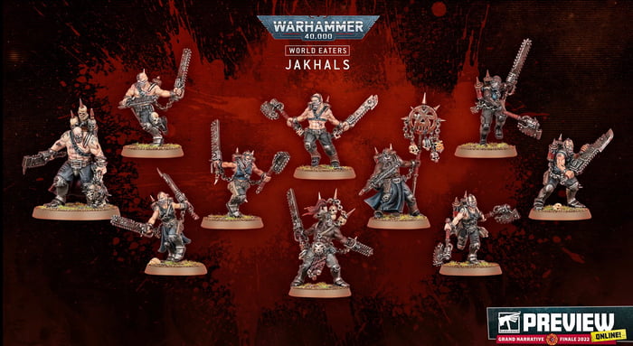 Warhammer Preview Online World Eaters Jakhals Gag