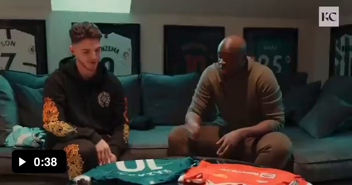 Declan Rice and Yaya Toure Talking about Eden Hazard's Bum - 9GAG