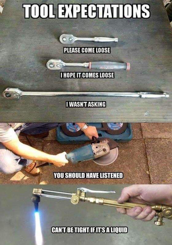 Always Pick The Right Tool For The Job 9gag