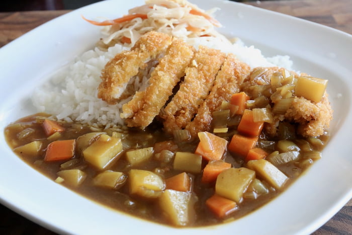 Crispy Japanese Chicken Katsu Curry Gag