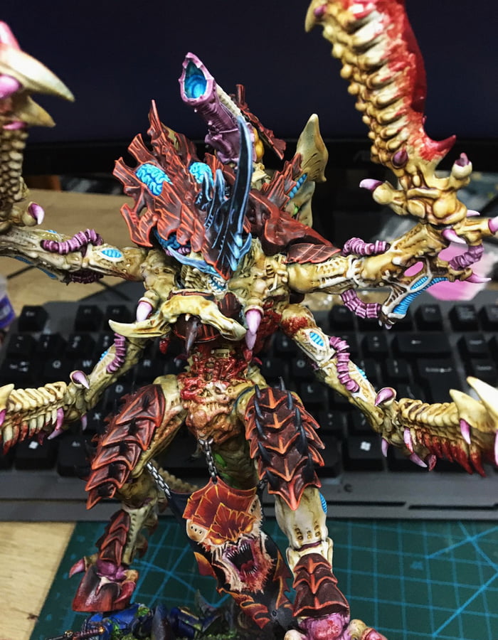 Tyrannid Swarmlord completed, this boi need some love instead of ...