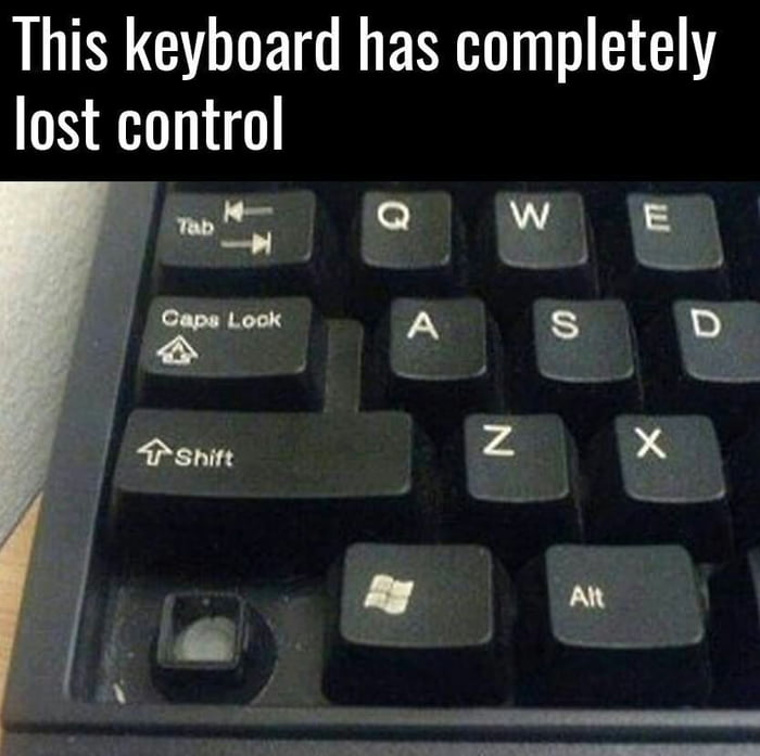 Don't mess with this keyboard, he has completely lost control - 9GAG