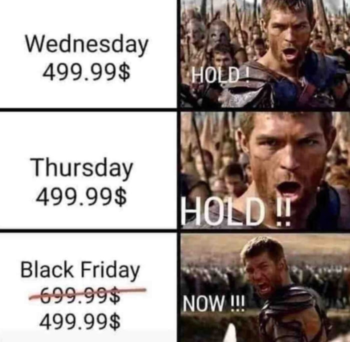 Black Friday explained 9GAG
