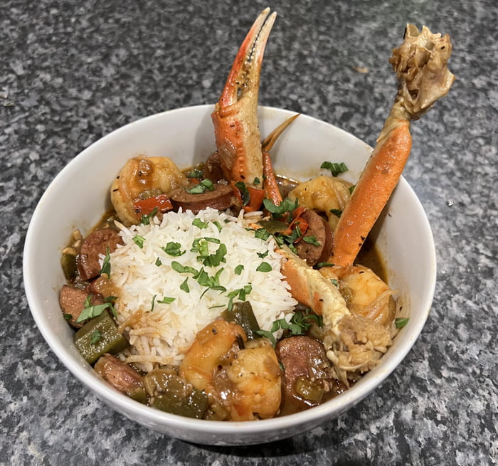 Seafood and Sausage Gumbo 9GAG