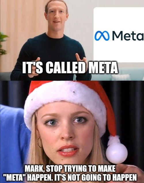 Meta is so fetch 9gag