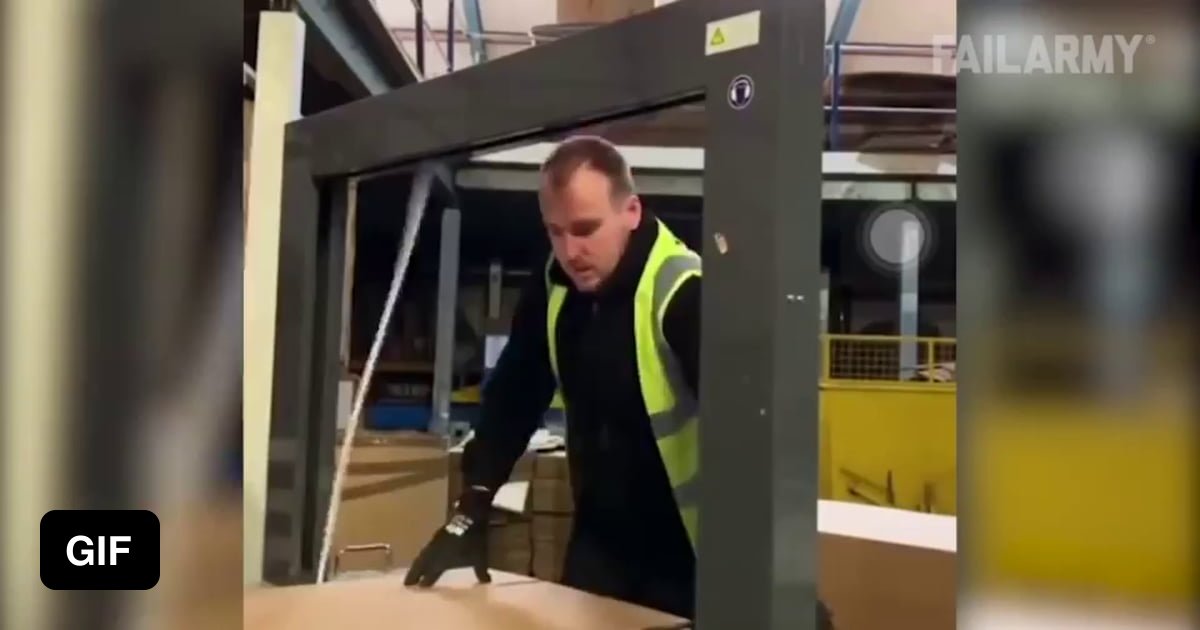 New Guy On The Job Nearly Kills Himself 9GAG