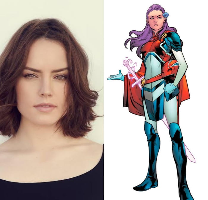 Daisy Ridley as Captain Britain/Betty Braddock in the MCU? - 9GAG