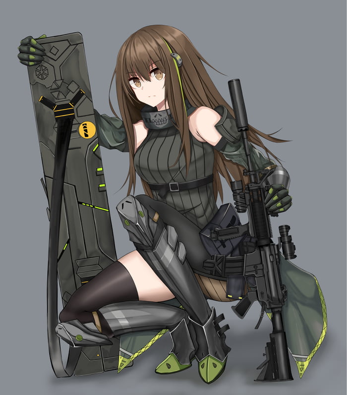 Leader of the AR Team, M4A1 (Cinnamon Roll) - 9GAG