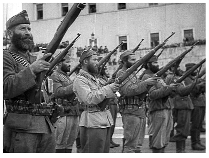 October 1944. Partisans of the communist-led People's Liberation Army ...