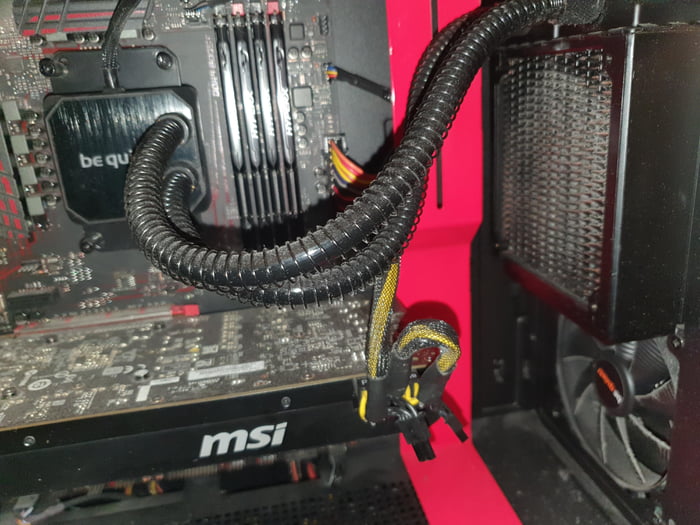 The watercooler stopped running after carrying the PC around. Wondering