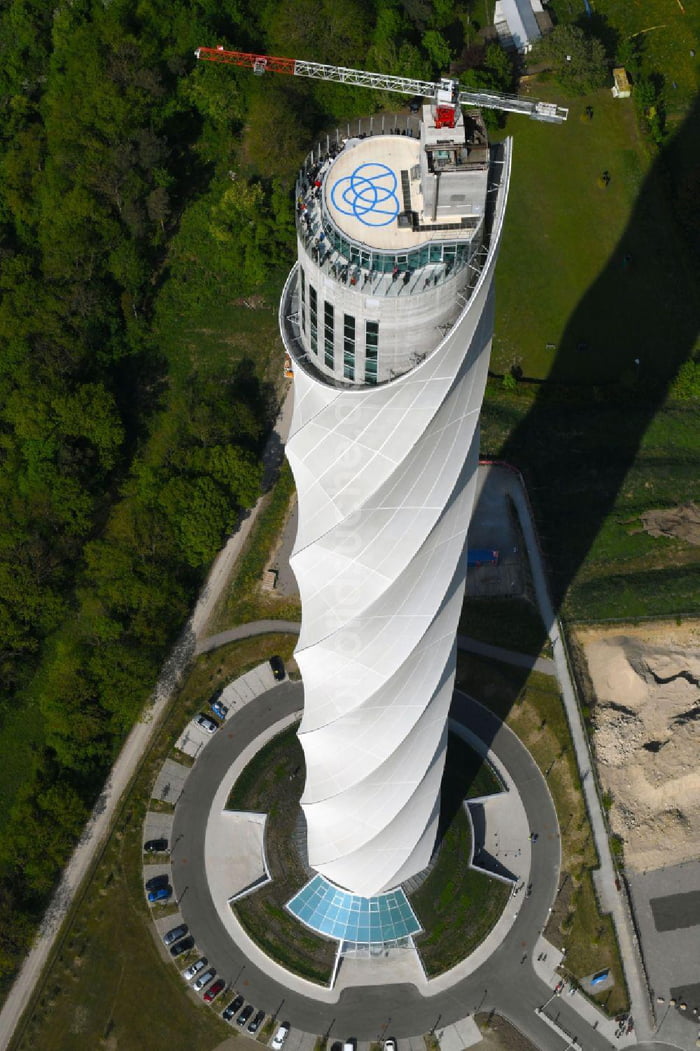 An elevator testing tower in Rottweil, Germany - 9GAG