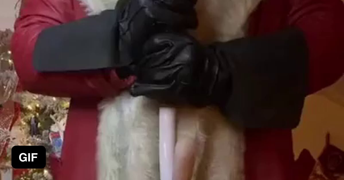 Candy cane lightsaber 9GAG